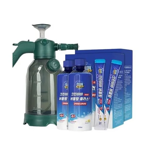 크린바바 버블왕 플러스 (세정제 60포대용량 2통분무기 ), 동의합니다.