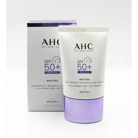 최신리뉴얼 AHC 마스터즈 멜라 프로텍트 워터풀 선크림 40mlSPF50+ 526263