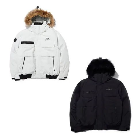 아이더 STOOKY PREMIUM II (스투키 프리미엄 II) UNI 인피니움 다운 자켓 라이트그레이 블랙 DUW22553 C2 Z1