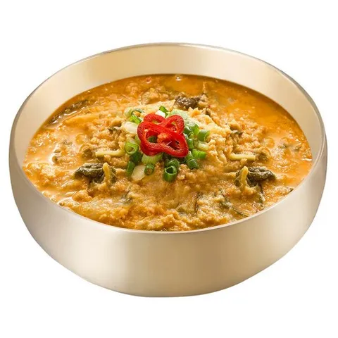 [파주장단콩] 통째로 갈은 맷돌 비지찌개 (매콤한맛) / 우거지로 감칠맛을 살려 정말 맛있습니다., 8개, 350g