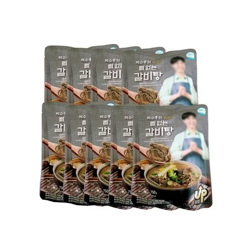 박수홍 착한뼈 없는갈비탕, 10개, 750g