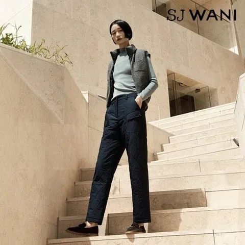 SJ WANI SJ와니 25FW 로장주 퀼팅 팬츠 1종