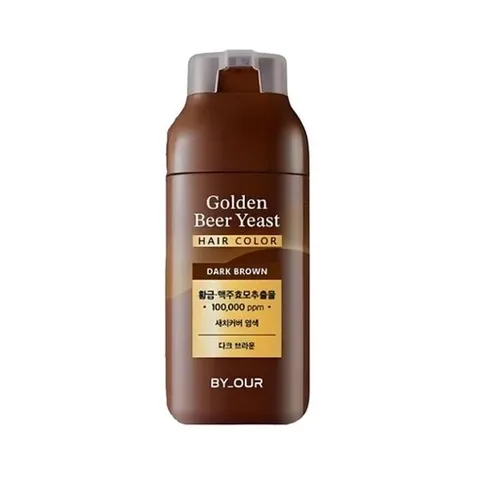 바이아우어 맥주효모 염색제 염색약 240g 다크브라운, 1개