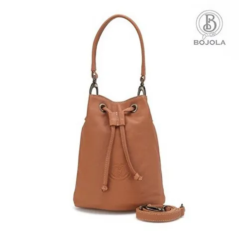 보욜라 BOJOLA 이태리 직수입 워셔블 레더 버킷백