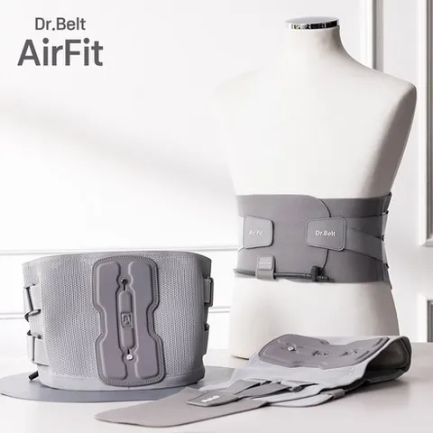 [허리견인/의료기기] 닥터벨트 에어핏! 국내제조 식약처 인증 의료기기(추간판탈출증 퇴행성협착증 의료용자기발생기), 1개, 닥터벨트 에어핏
