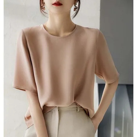 스윗트리 썸머 실크 티셔츠 블라우스 h0200 _P343000123 862432