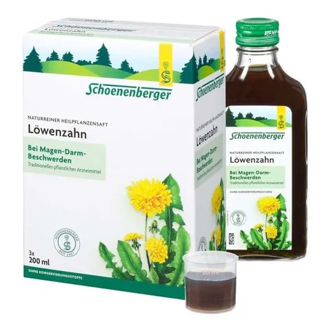 쉐넨베르거(쉐넌베르거) 레벤짠 민들레 착즙 주스 200ml 3병, 3개