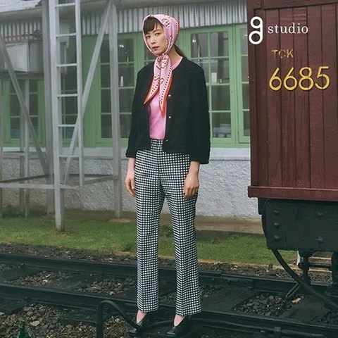 지스튜디오 79 90025SS 뉴 깅엄팬츠1966349