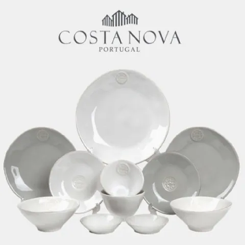 코스타노바 2인 4인 수입 명품 접시세트 그릇세트 식기세트, 4인 세트 : 화이트, 1개