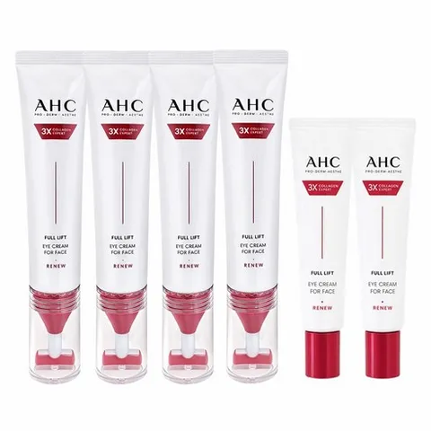 2026 최신상 AHC 풀 리프트 아이크림 포 페이스 40ml x 4개+12ml x 2개, 1개, 184ml
