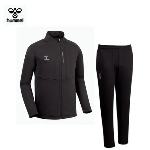 험멜 트레이닝복 세트-기모트레이닝복 상하세트(HM-2544-블랙)안감기모