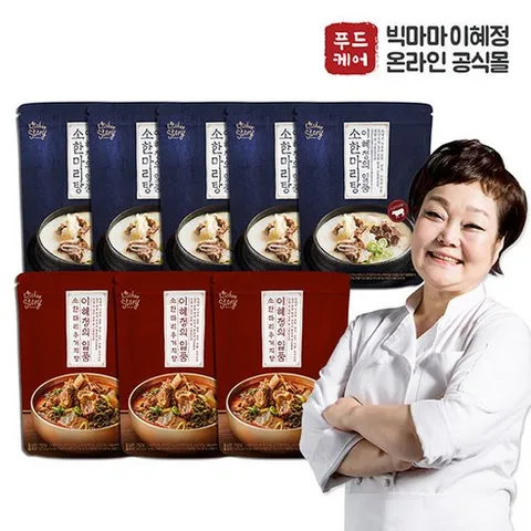 빅마마 이혜정의 일품 소한마리탕, 8개, 750g