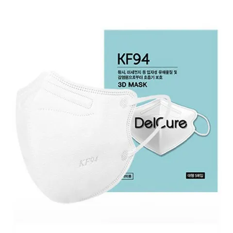 여름 새부리형 국산 KF94 황사 방역 마스크 닥터 펩스토리 로드 제로 스타일 성인 대형 베이, 흰색, 20개, 5개입