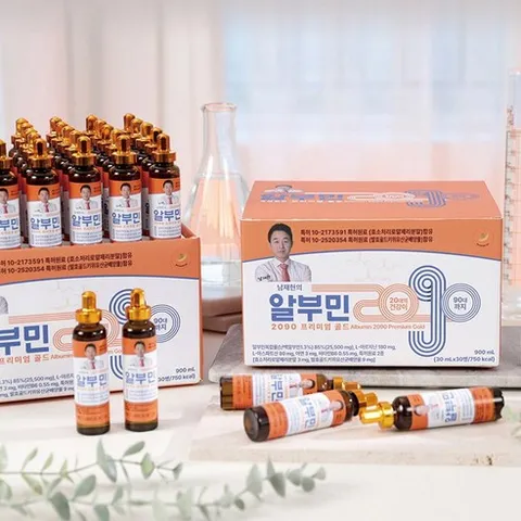 남재현 알부민 2090 프리미엄 골드 울트라맥스 업 마시는 알부민, 33ml, 30개