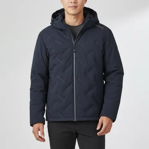 몽벨 남성용 고주파 후드 신클라우드 중경량 패딩 MW3FWMDL80