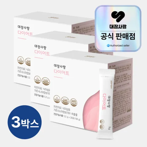 미궁365 대장사랑 다이어트 차전자피 식이섬유, 156g, 3박스