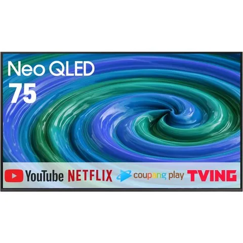 삼성 75인치 네오 큐엘이디 NEO QLED 4K UHD 유튜브 넷플릭스 미러링 스마트 TV 75QN85