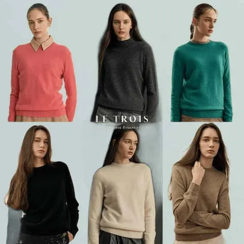 25FW 르투아 여성 캐시미어100 니트 1+1 423834