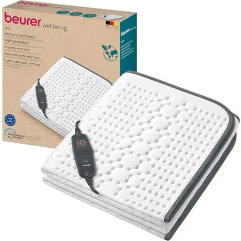 보이로 UB75 전기 매트 전기요 침대용 온열매트 듀얼존 9단계 세탁가능 150×80cm