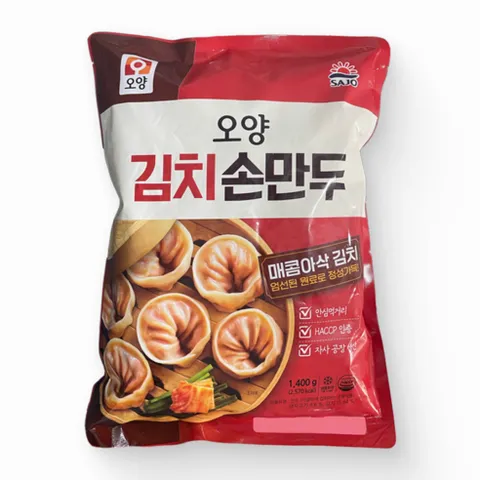 [먹고사는이야기] 김치손만두 1.4kg 손만두 김치만두, 1개