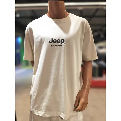 Jeep 익스플로어 로고 반팔티셔츠 반바지 2종택 셋업
