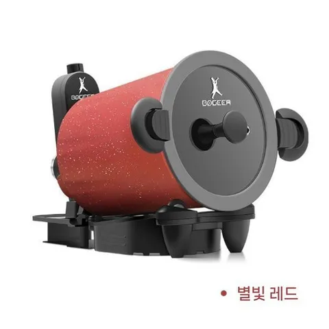 자동회전롤팬 통돌이 삼겹살 자동회전 롤팬 고기굽는 회전냄비 1세대 2~4인용, 2. 별하늘(빨강)
