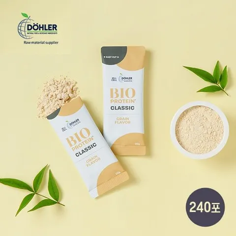 [더블] 돌러 바이오 단백질 클래식 240포 + 보틀, 4개