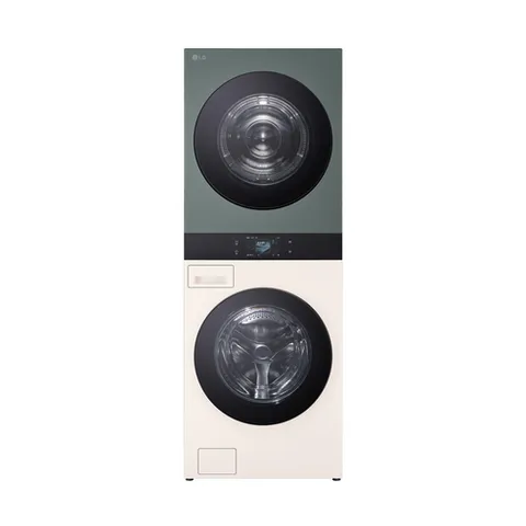 LG 트롬 AI 오브제컬렉션 워시타워 25/25kg WA2525EGHF (O) 수도권무료배송, 네이처베이지/네이처그린