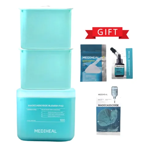(대용량) 2세대 메디힐 마데카소사이드 흔적 토너 더마 패드 본품100매입+리필200매입+마데카 10매입+마데카 세럼10ml+마데카 마스크팩1장, 1개, 310매입