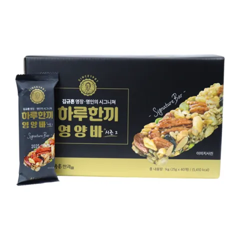 김규흔영양바시즌2 김규흔명장의 시그니처 [하루한끼영양바_시즌2] 40개, 1kg, 1개