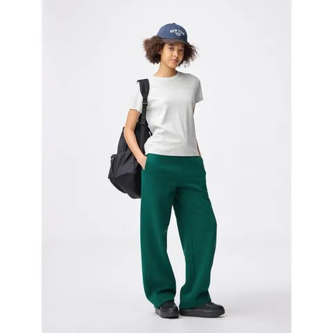 [일본정품]지유 GU 여성 긴바지 롱기장 헤비웨이트 스웨트 배럴 레그 팬츠 +EC 4컬러 358537