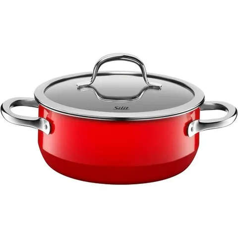 실리트 실라간 양수 냄비 레드 20cm 2.4L 독일내수용, 단일사이즈