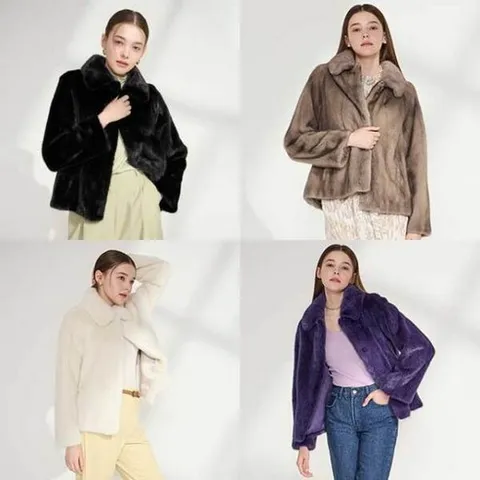 [유로컬렉션] () 휘메일 풀스킨 스탠카라 밍크 자켓