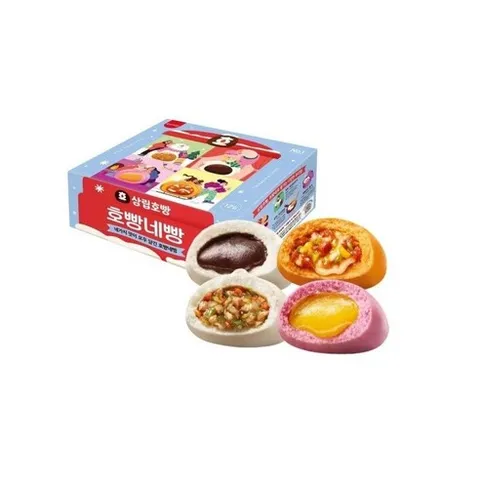 [신세계라이브쇼핑]삼립호빵 4가지 맛 모두 호빵네빵12입 1박스, 1개