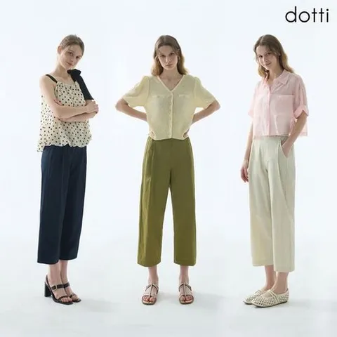 DOTTI [도티]26SS 배럴 쿨 팬츠3종