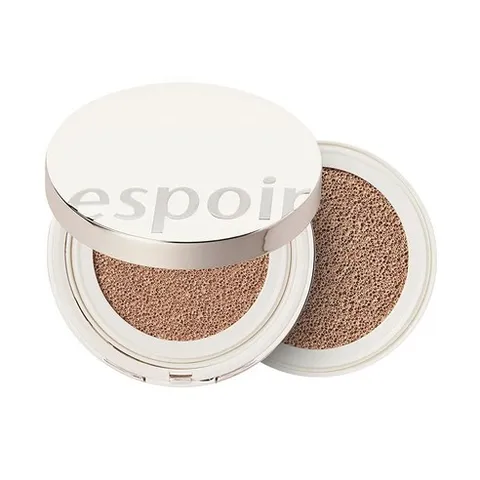 ESPOIR Pro Tailor Be 파우더 쿠션 파운데이션 SPF42 PA++ #3 페탈 (13g+리필 13g) | 가벼운 질감과 오래 지속되는 무게의 부드러운 메이크업, ESPOIR Pro Tailor Be Powder Cu