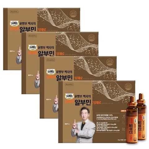 TV방송 프리미엄 윤방부박사의 넘버원 알부민 당제로 흡수빠른 액상알부민, 4박스, 1.05kg