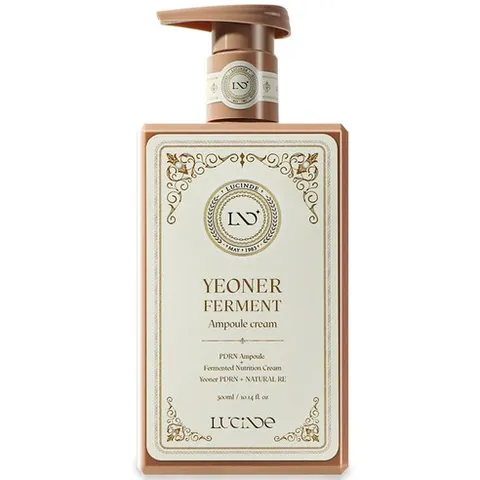 뤼산드 PDRN 연어 특허발효 앰플 크림 300ml 영양 에센스 세럼 콜라겐 히알루론산 미백 주름 기능성 피부결케어 탄력 진정 보습 건조 수분 화이트닝, 1개