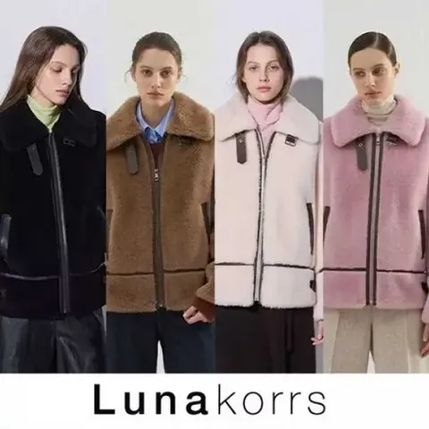 [루나코어스] 25FW 컬리 호주산 양모 100% 하프코트