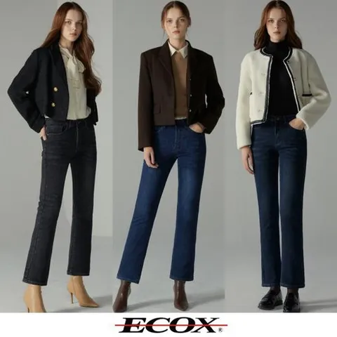 에콕스팬츠v5 ECOX 에콕스 여성 데님 팬츠 3종