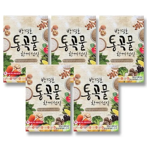 [TV홈쇼핑방송]보의당 박경호의 통곡물 한끼선식 선식, 300g, 5개