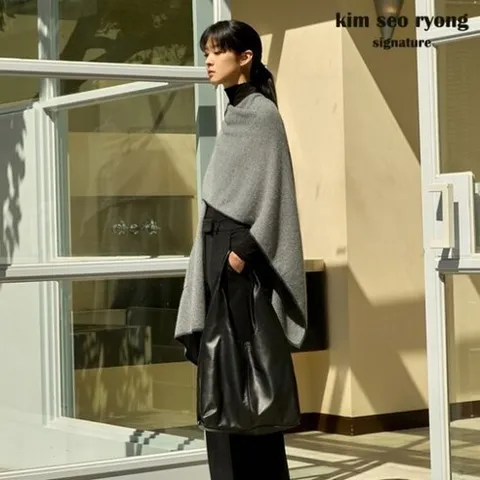 김서룡 시그니처 24FW 이태리 NAPPA 램스킨 토트백