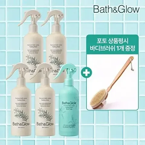 [배쓰앤글로우]기본 배쓰앤글로우 필링워터 5개(만다린4+우드세이지1), 5개, 280ml