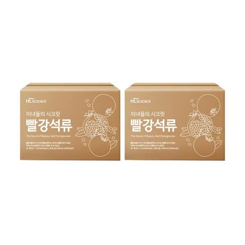 미녀들의 시크릿 빨강석류 50포 2개