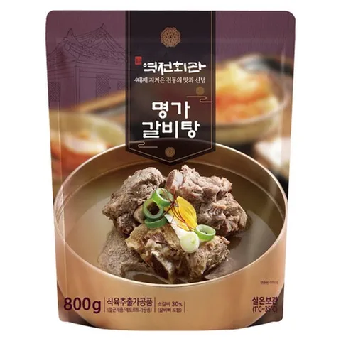 역전회관 명가갈비탕, 800g, 10개
