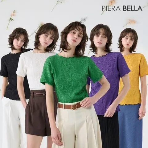 피에라벨라 플리츠 블라우스 3종 35209091