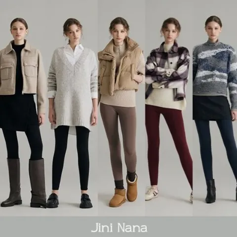 [홈쇼핑] 25FW 지니나나 기모 레깅팬츠 7종