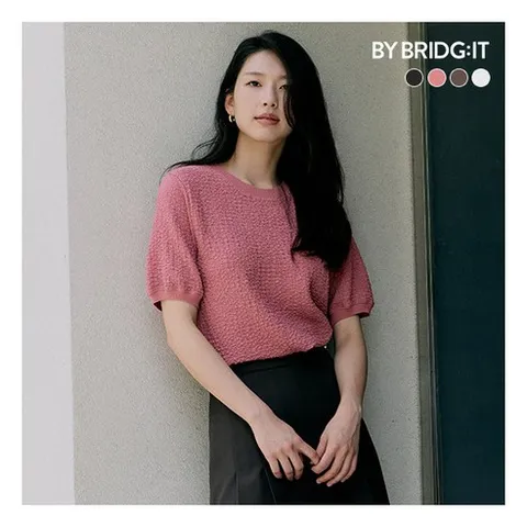 [바이브리짓] ○엠보크링클티블라우스 4종