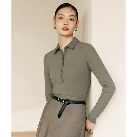 더엣지 THEATG 4PACK 버튼 카라 텐션 셔츠