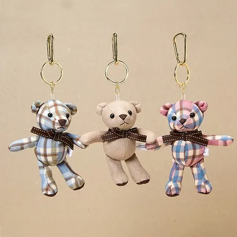 켄싱턴 시그니처 호텔크루 베어키링 도어맨 쉐프 GM 클린 스탭 제주 인형 키링, 1개, 핑크, 14cm